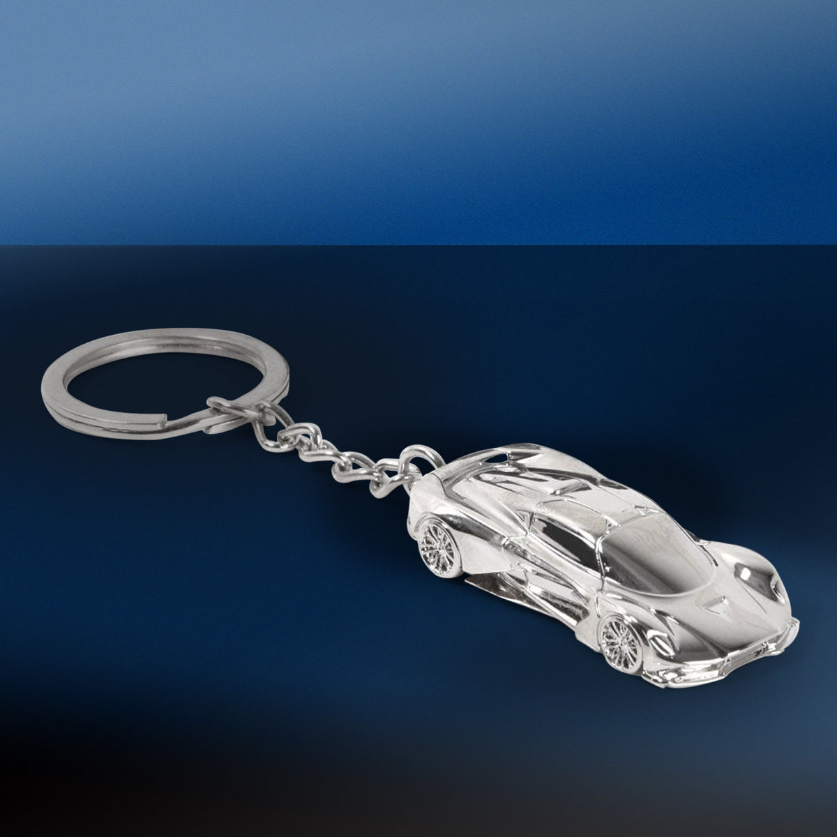 James Bond Aston Martin Valhalla Car Keyring - No Time To Die Edition