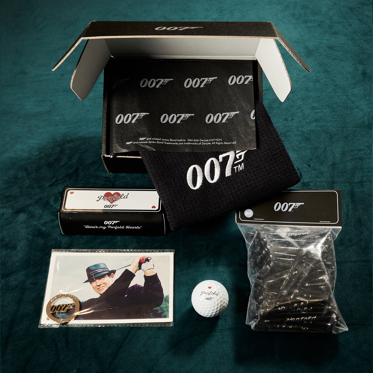 James Bond Golfzubehör-Boxset – Von Penfold