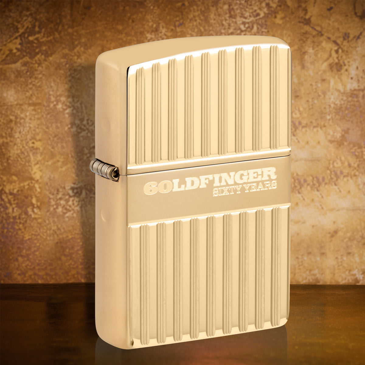 James Bond Zippo-Feuerzeug – Goldfinger Anniversary Numbered Edition (Vorbestellung)