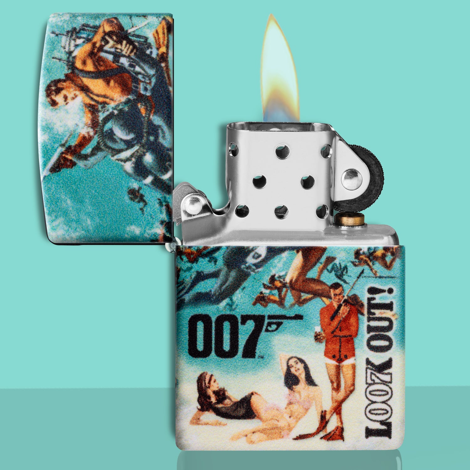 James Bond Zippo Lighter - Thunderball Poster Edition 007Store