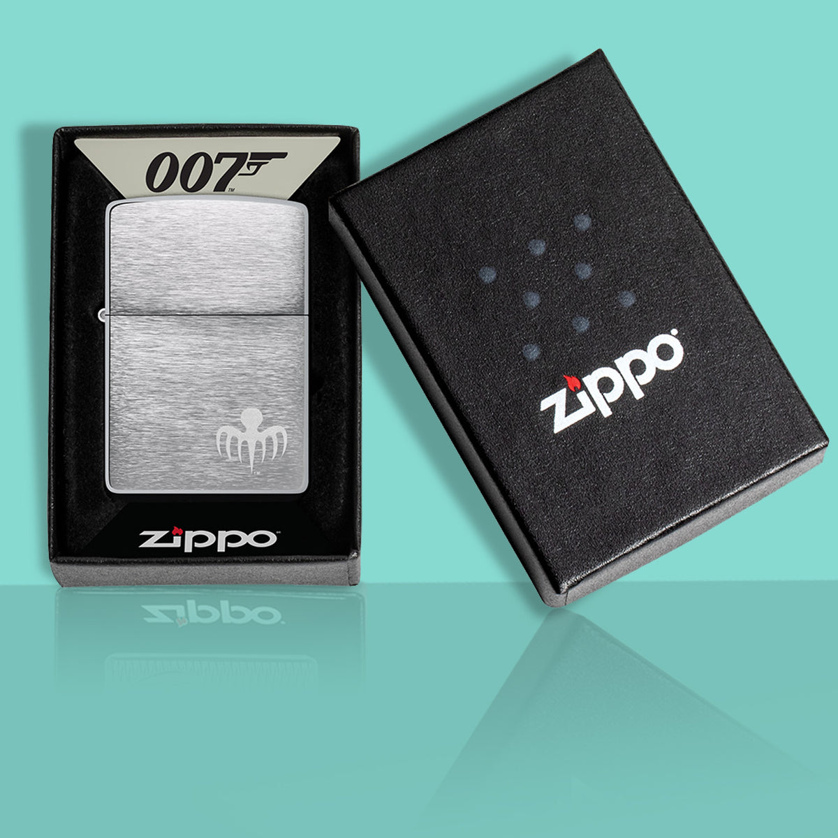James Bond Zippo Feuerzeug - SPECTRE Symbol Edition