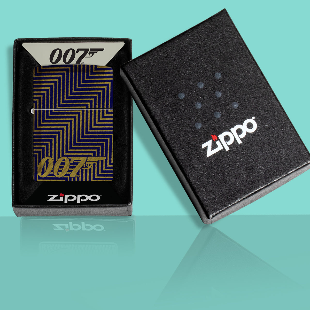 James Bond Zippo Lighter - Zig Zag Edition