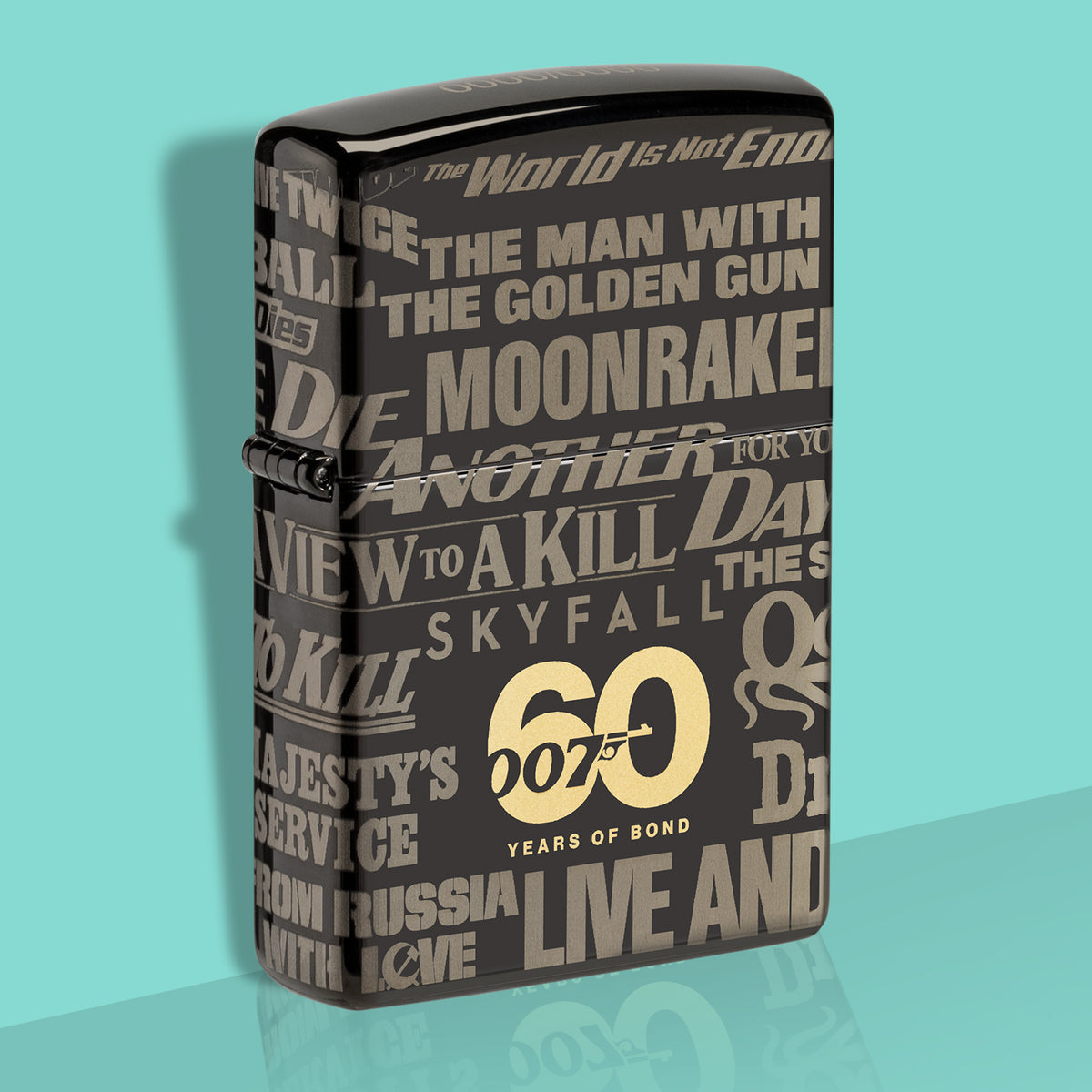 James Bond Zippo Lighter - 60th Anniversary Numbered Edition
