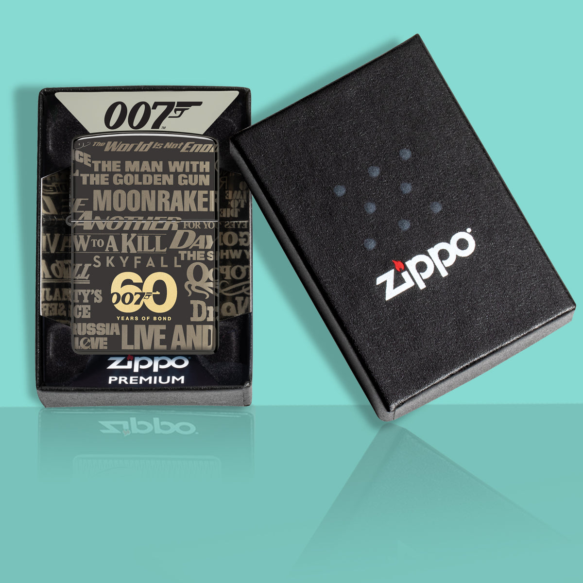 James Bond Zippo Lighter - 60th Anniversary Numbered Edition