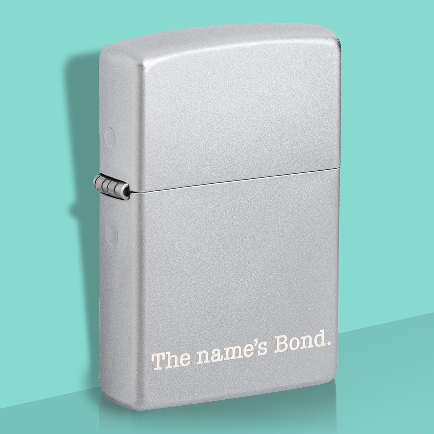 James Bond Zippo Lighter - "The Name's Bond" Edition