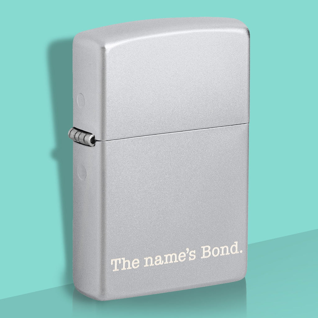 James Bond Zippo Lighter - The Name's Bond Edition US | 007Store