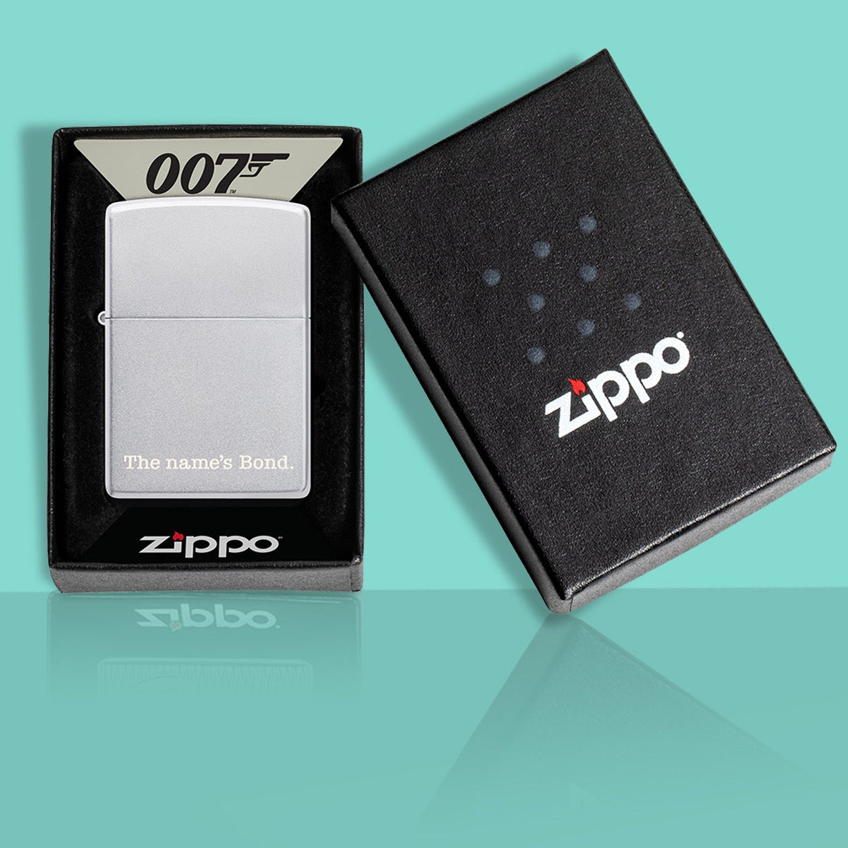 James Bond &quot;The Name&#39;s Bond&quot; Lighter - By Zippo 007Store