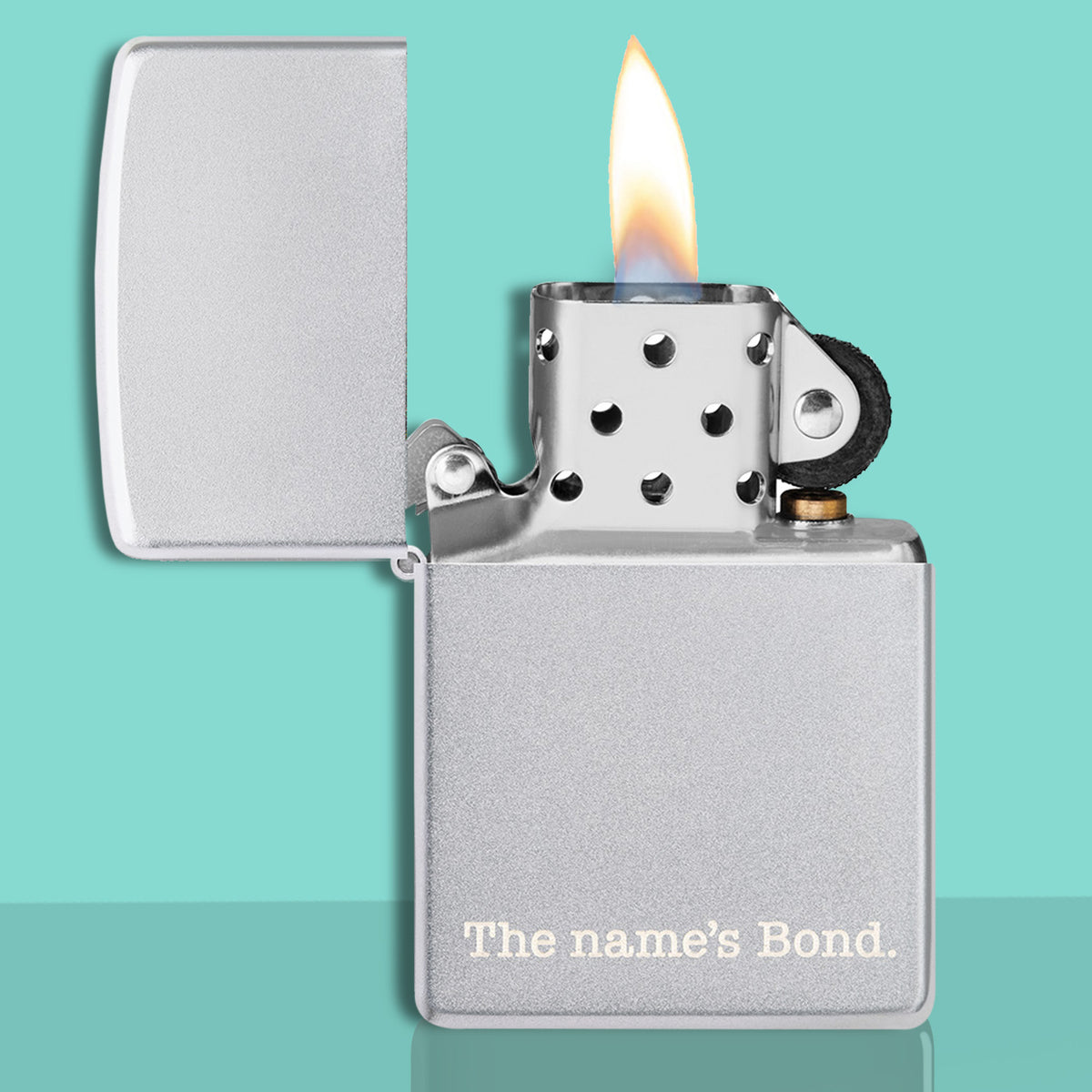 James Bond Zippo Feuerzeug - &quot;Der Name ist Bond&quot; Edition