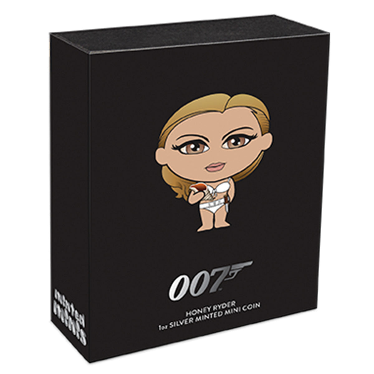 James Bond Honey Ryder 1oz Silver Minted Mini Coin - Numbered Edition - By The Perth Mint