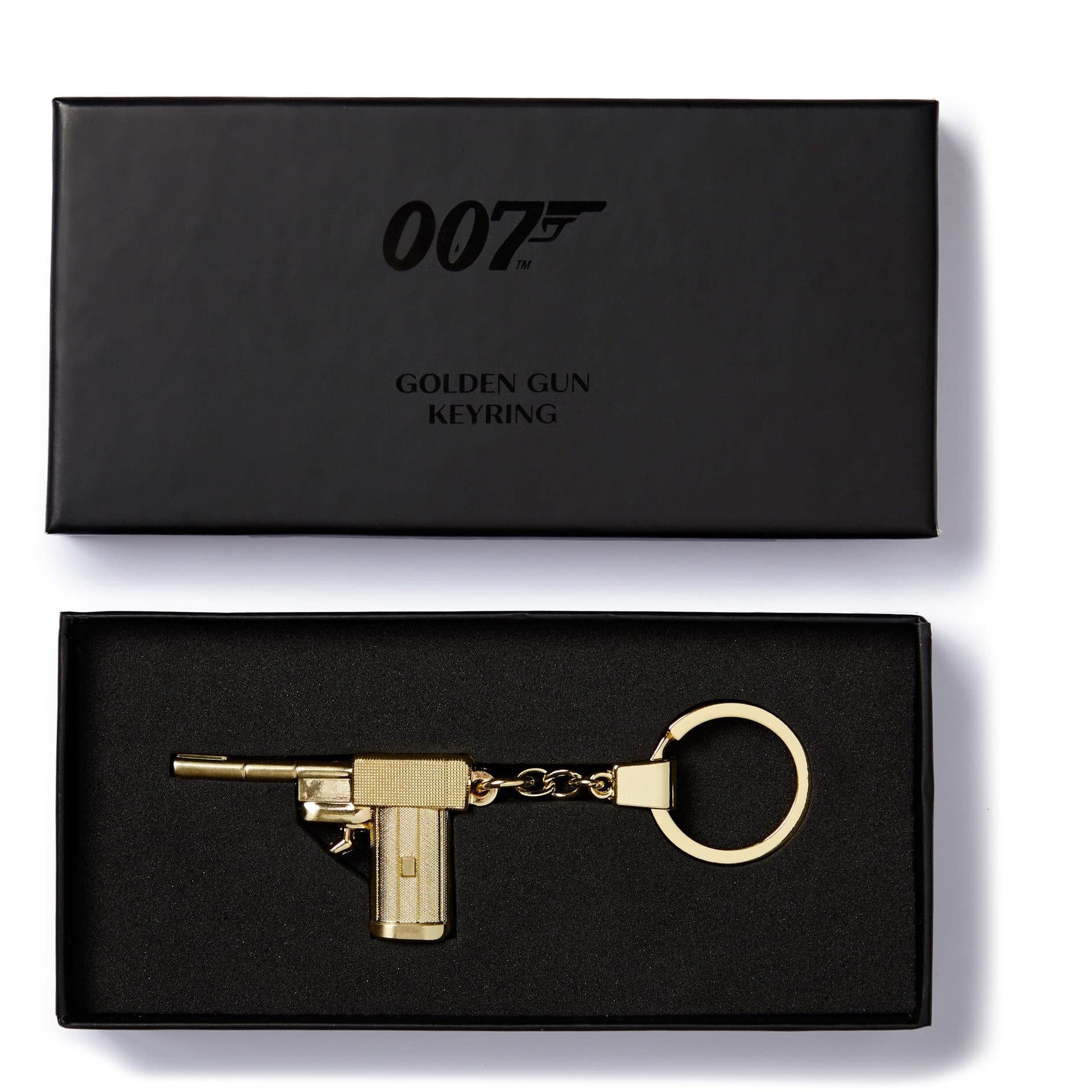 The Golden Gun Metal Keyring - Villains Limited Edition - 007STORE