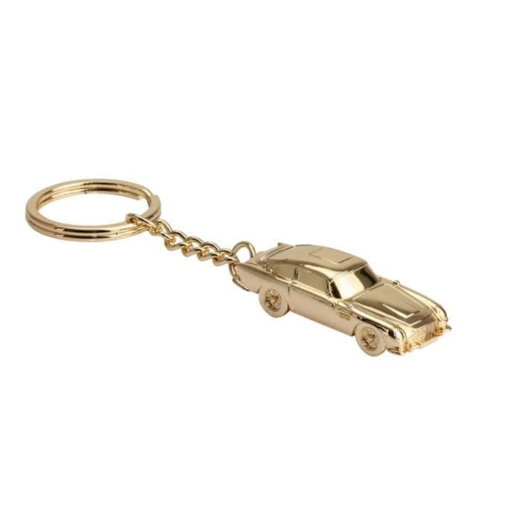 James Bond Aston Martin DB5 Car Keyring - Gold Edition 007Store