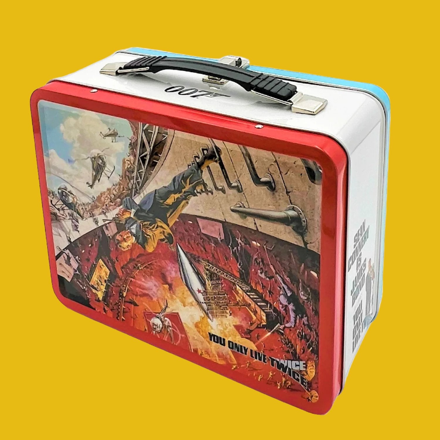 James Bond You Only Live Twice Tin Tote Lunch Box 007Store