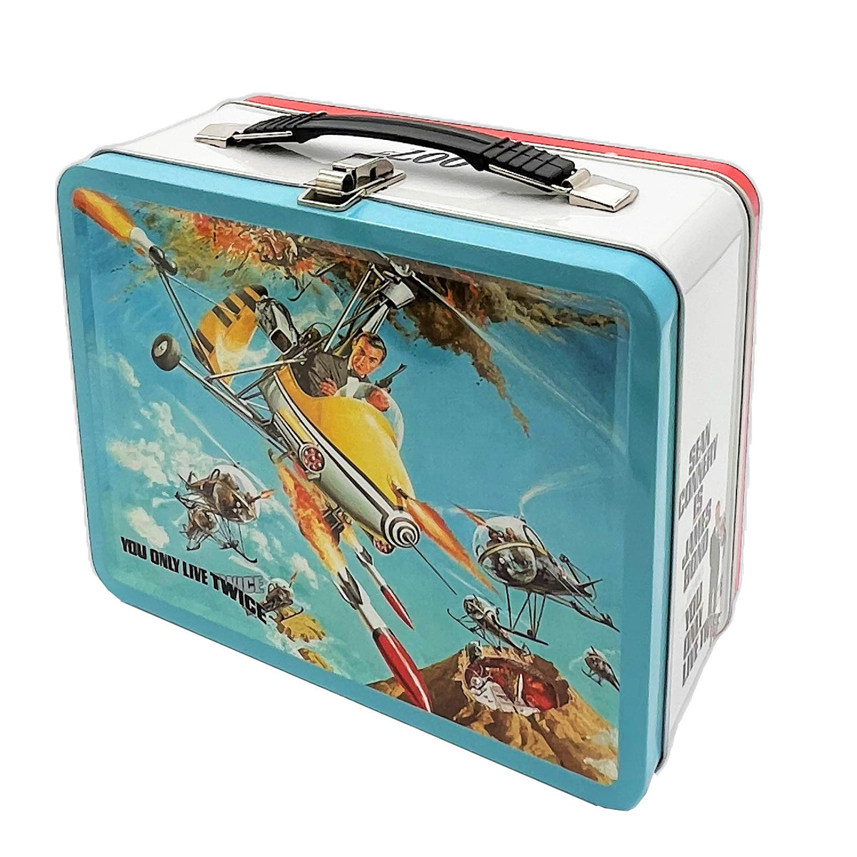 James Bond You Only Live Twice Tin Tote Lunch Box