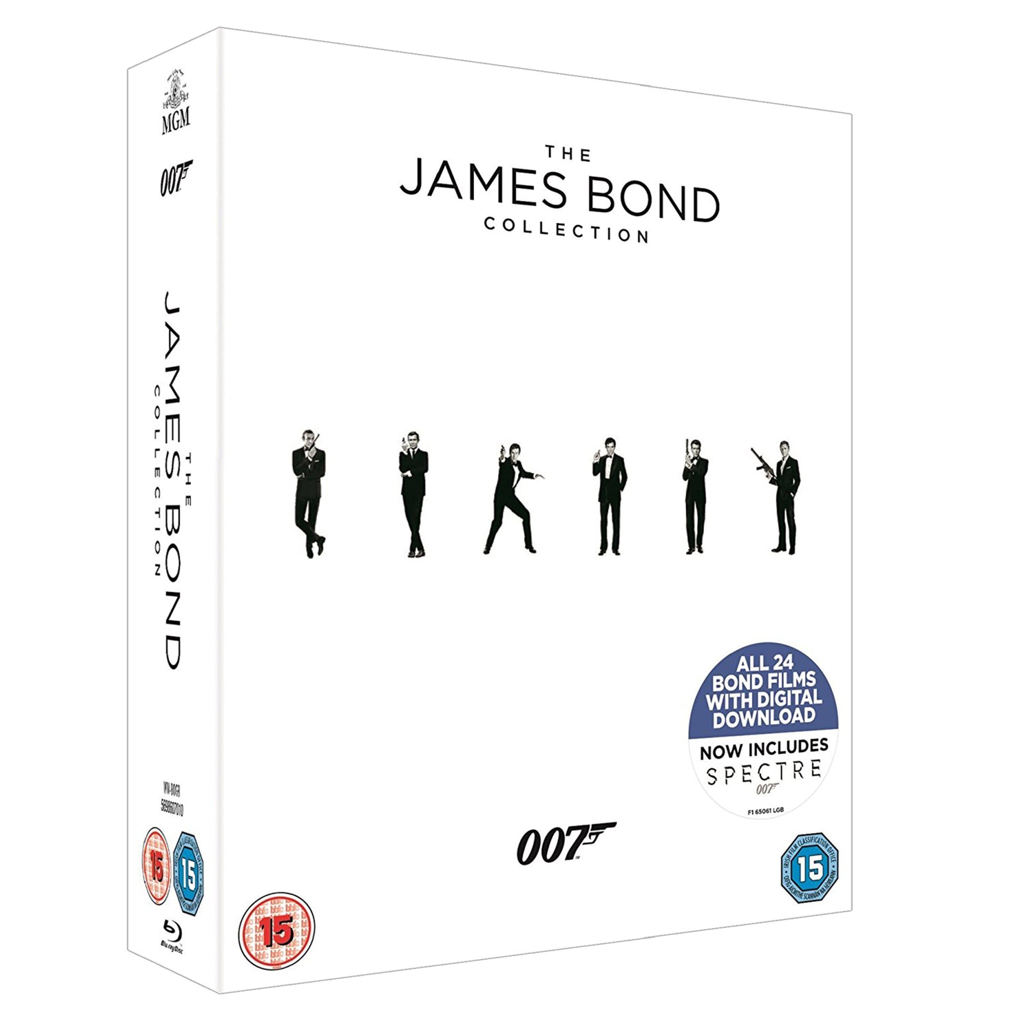 The James Bond Collection Blu-ray Box Set