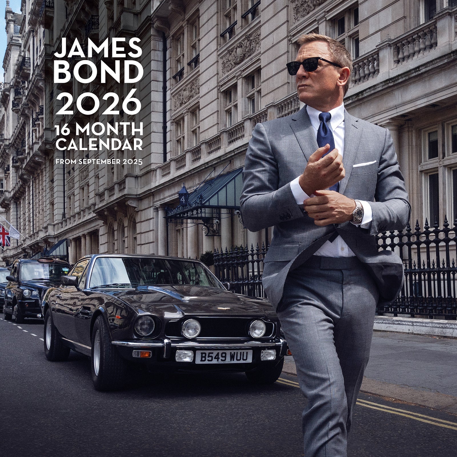 James Bond 2026 Wall Calendar 007Store