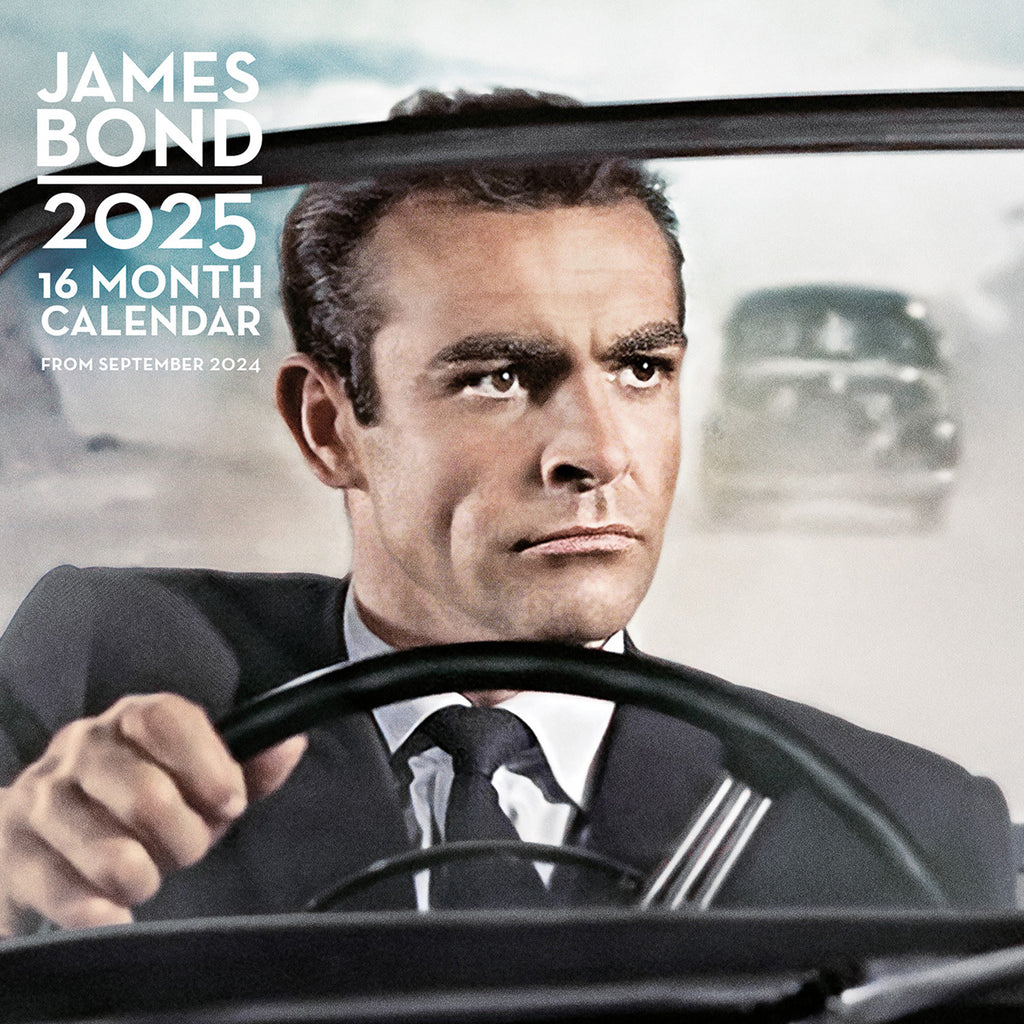 James Bond 2025 Wall Calendar | 007Store
