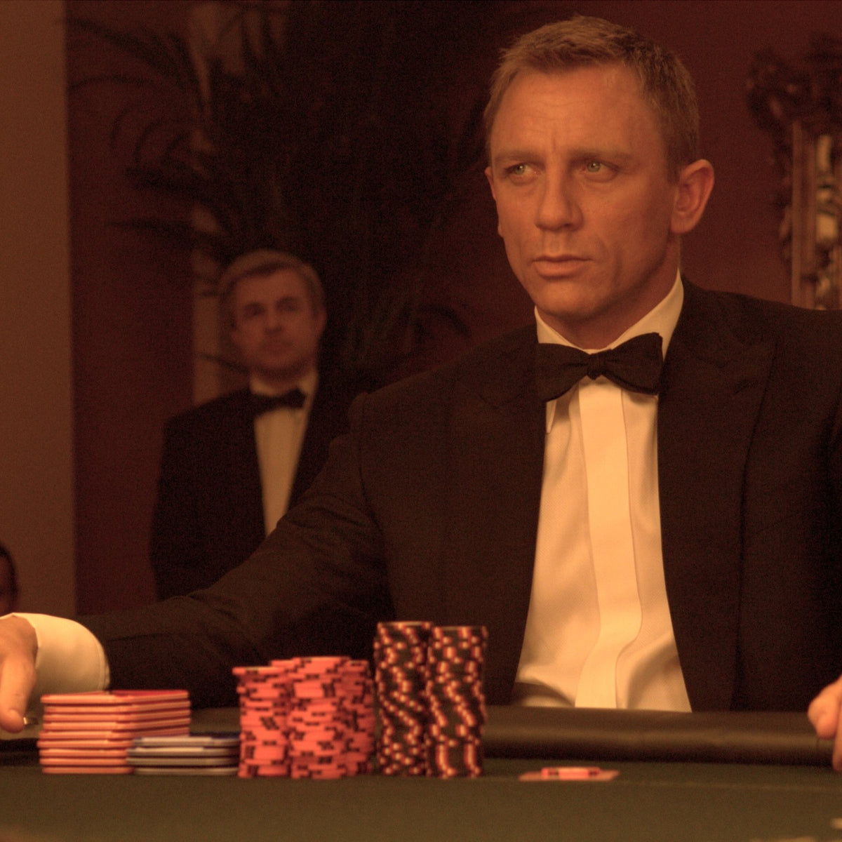 James Bond 1 Unze antike Casino-Chipmünze aus Silber – Casino Royale, limitierte Auflage – von der Perth Mint 
