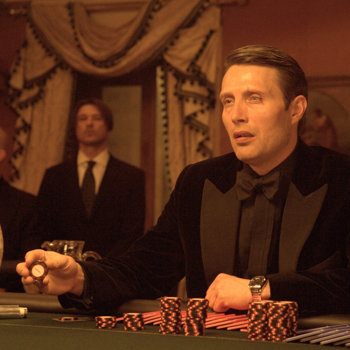 James Bond 1 Unze Silber Casino Chip Münze - Casino Royale Edition - Von der Perth Mint