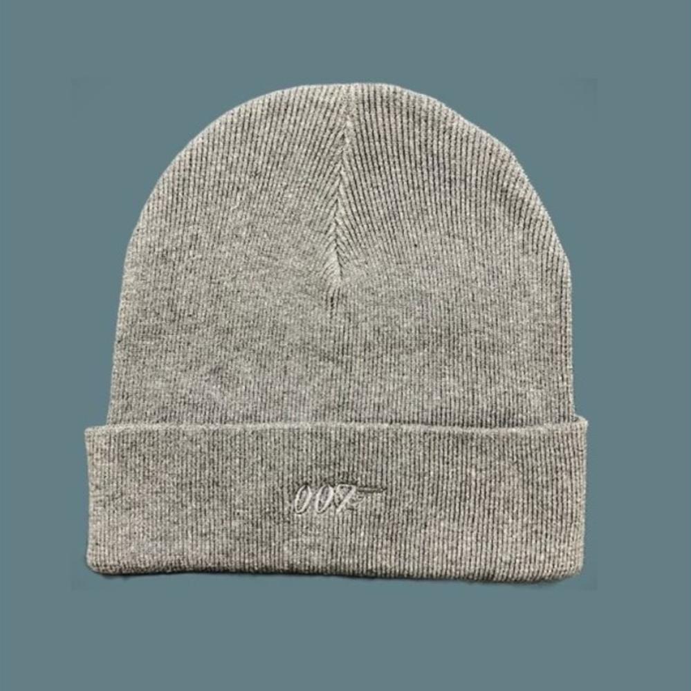 James Bond 007 Embroidered Beanie - Grey Edition 007Store