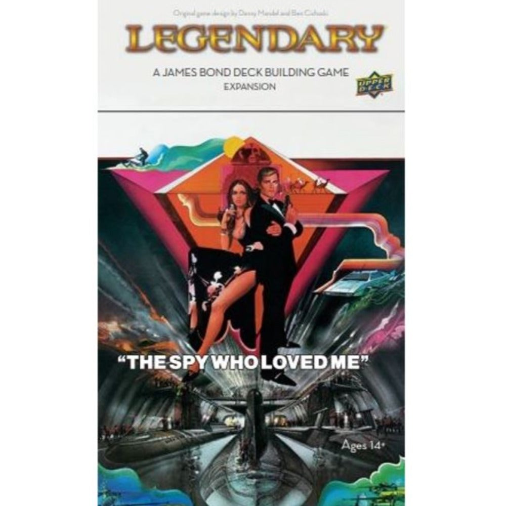 Legendary 007: A James Bond Deck Building Game Expansion Set - The Spy Who Loved Me Edition - By Upper Deck