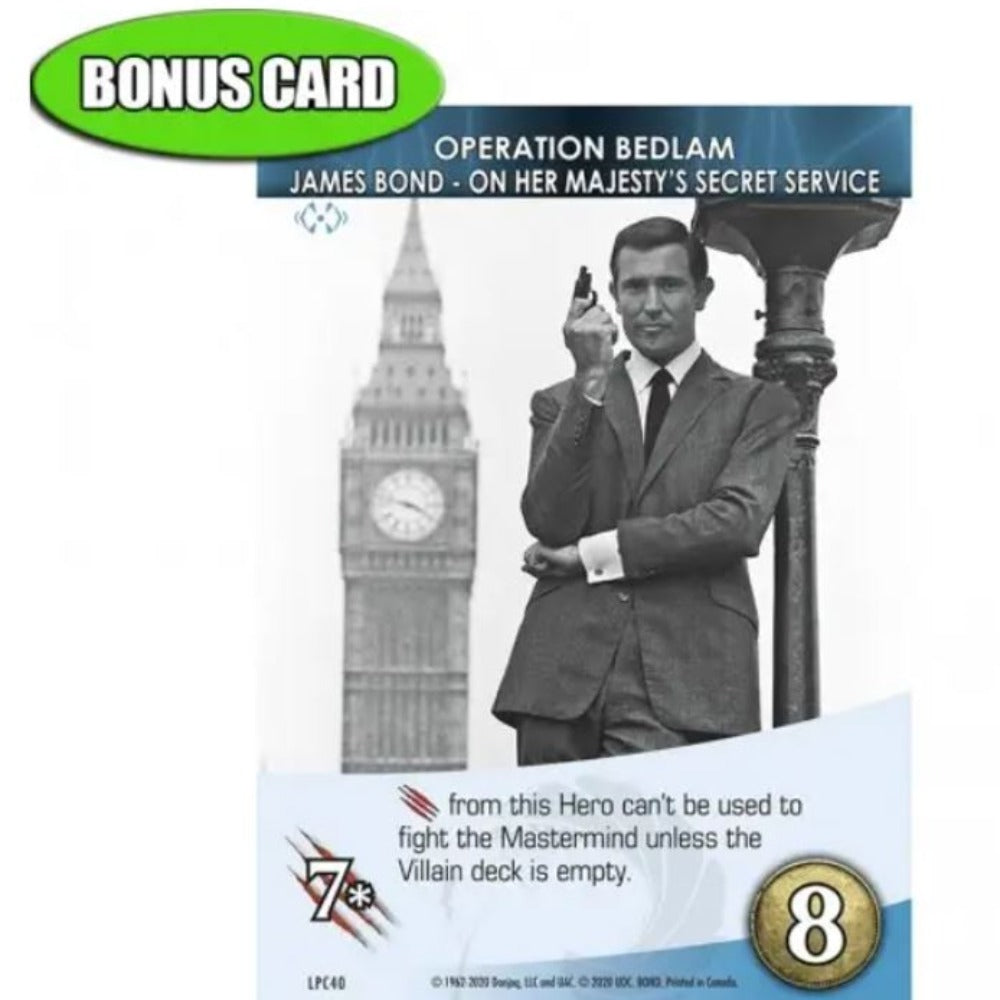 Legendary: A James Bond Deck Building Game Expansion Set - By Upper Deck 007Store