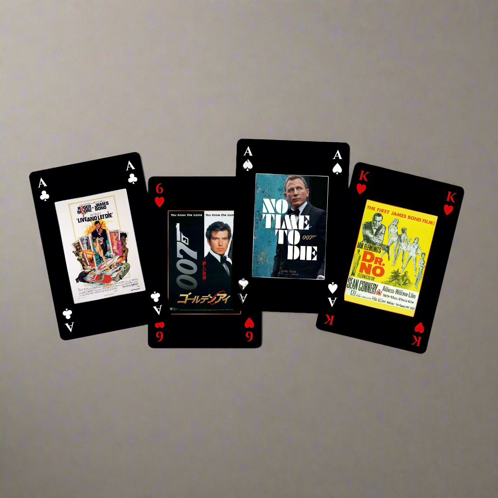 James Bond Picture Playing Cards