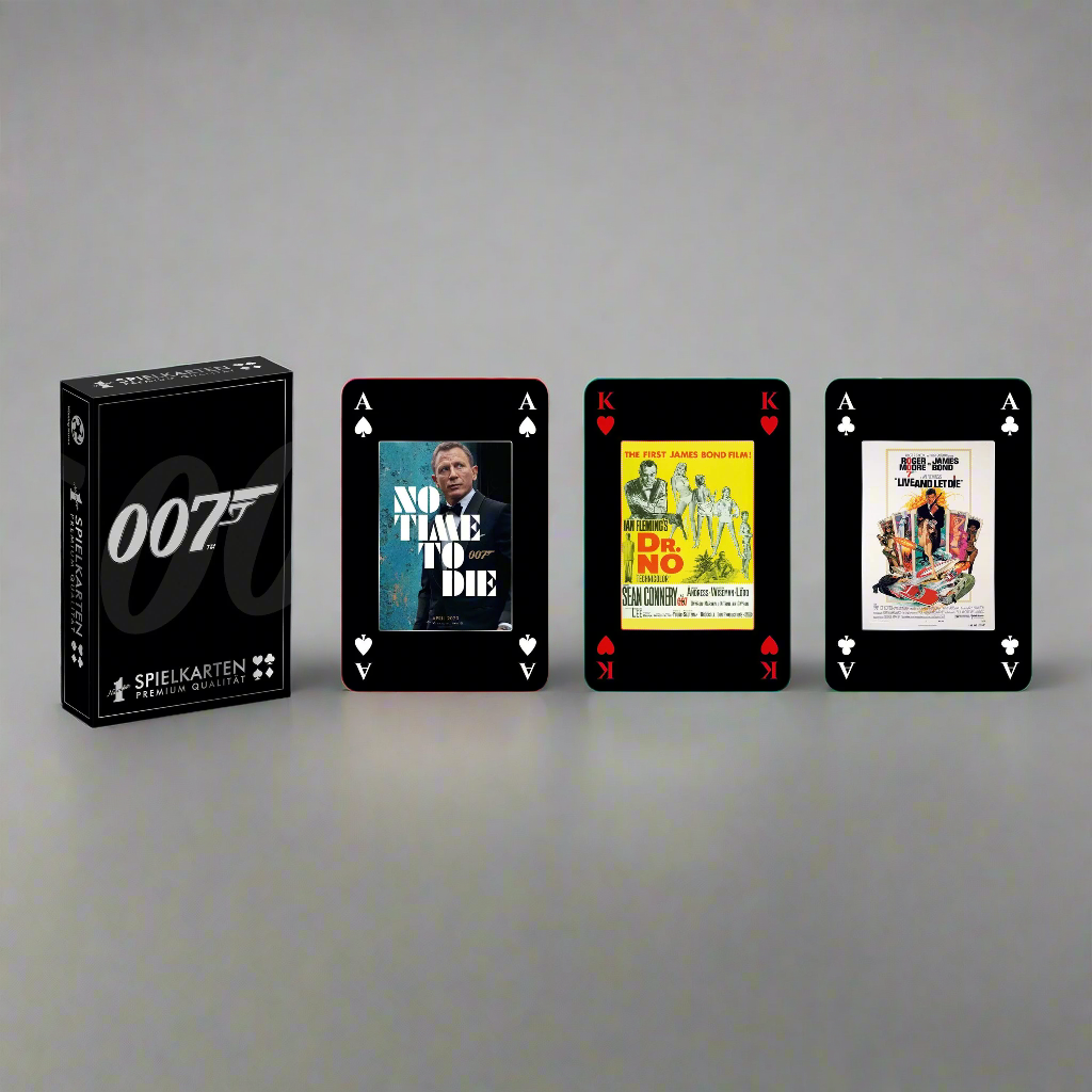 James Bond Picture Playing Cards 007Store