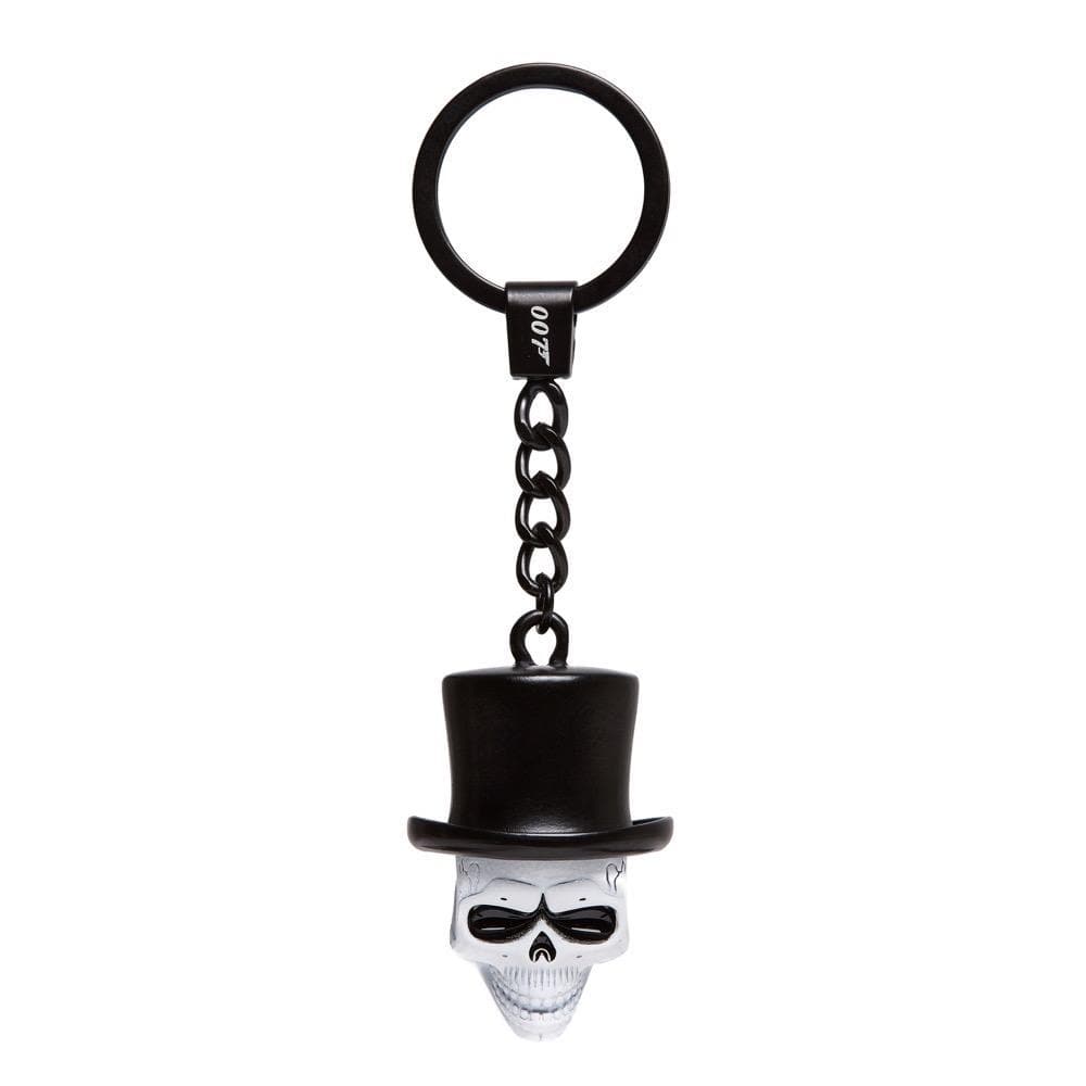 Spectre Skull Mask Metal &amp; Enamel Keyring - 007STORE