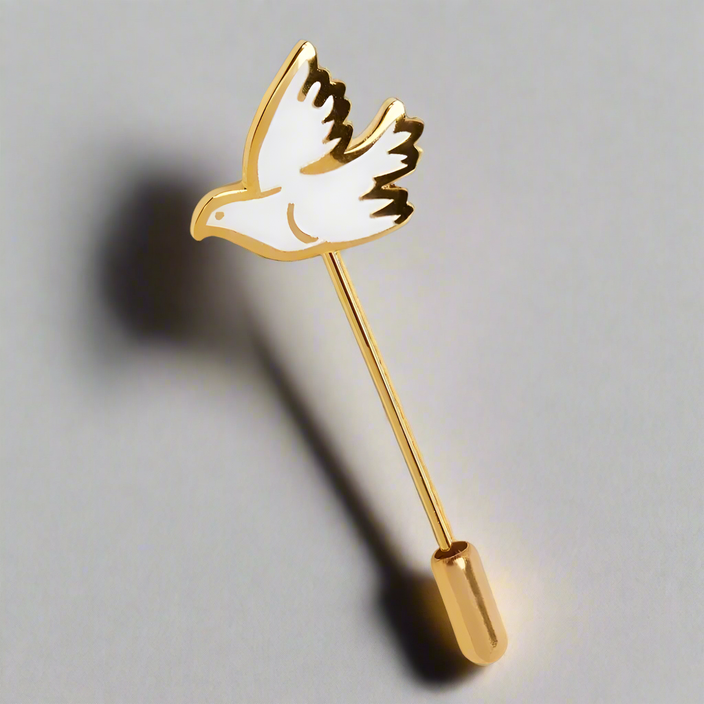 James Bond Dove Stick Pin - For Your Eyes Only Edition