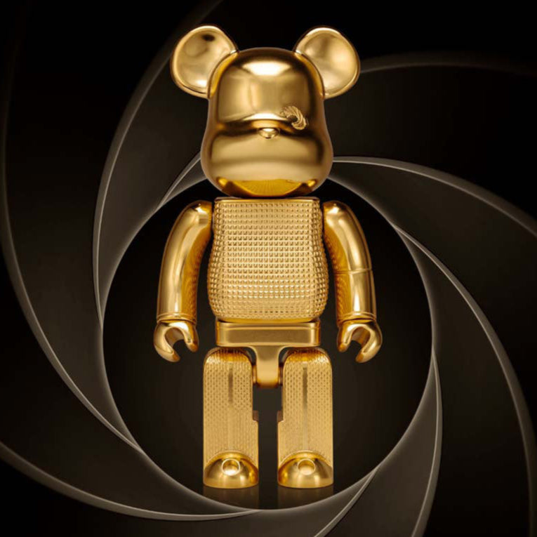 James Bond Be@rbrick x Royal Selangor 400% Figure - The Man With The Golden Gun Edition – By Medicom Toy 007Store