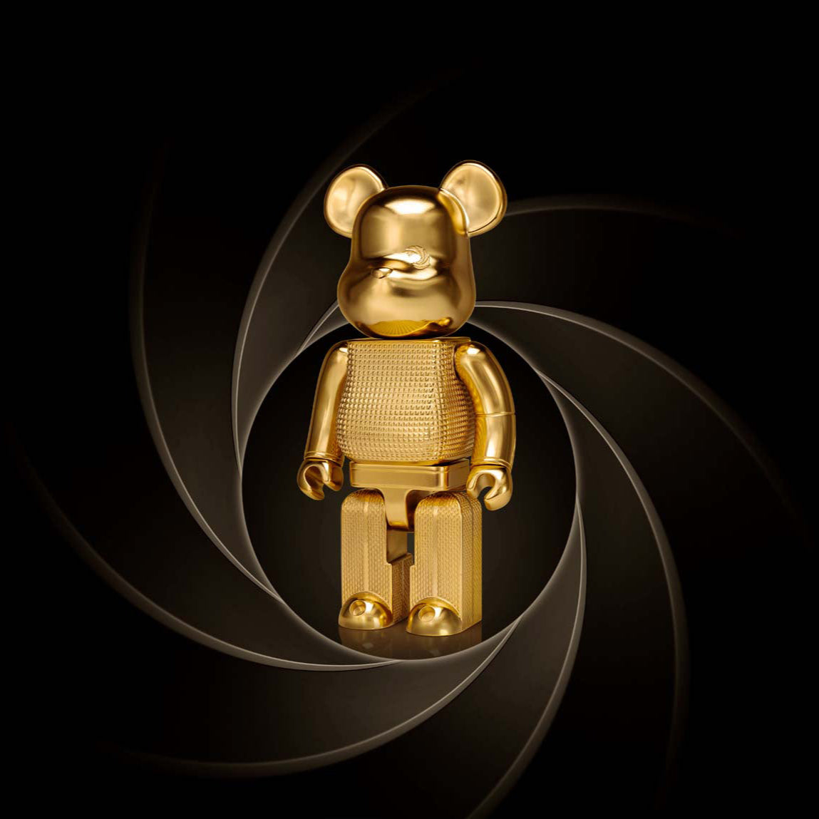 James Bond Be@rbrick x Royal Selangor 400% Figure - The Man With The Golden Gun Edition – By Medicom Toy (Pre-order)