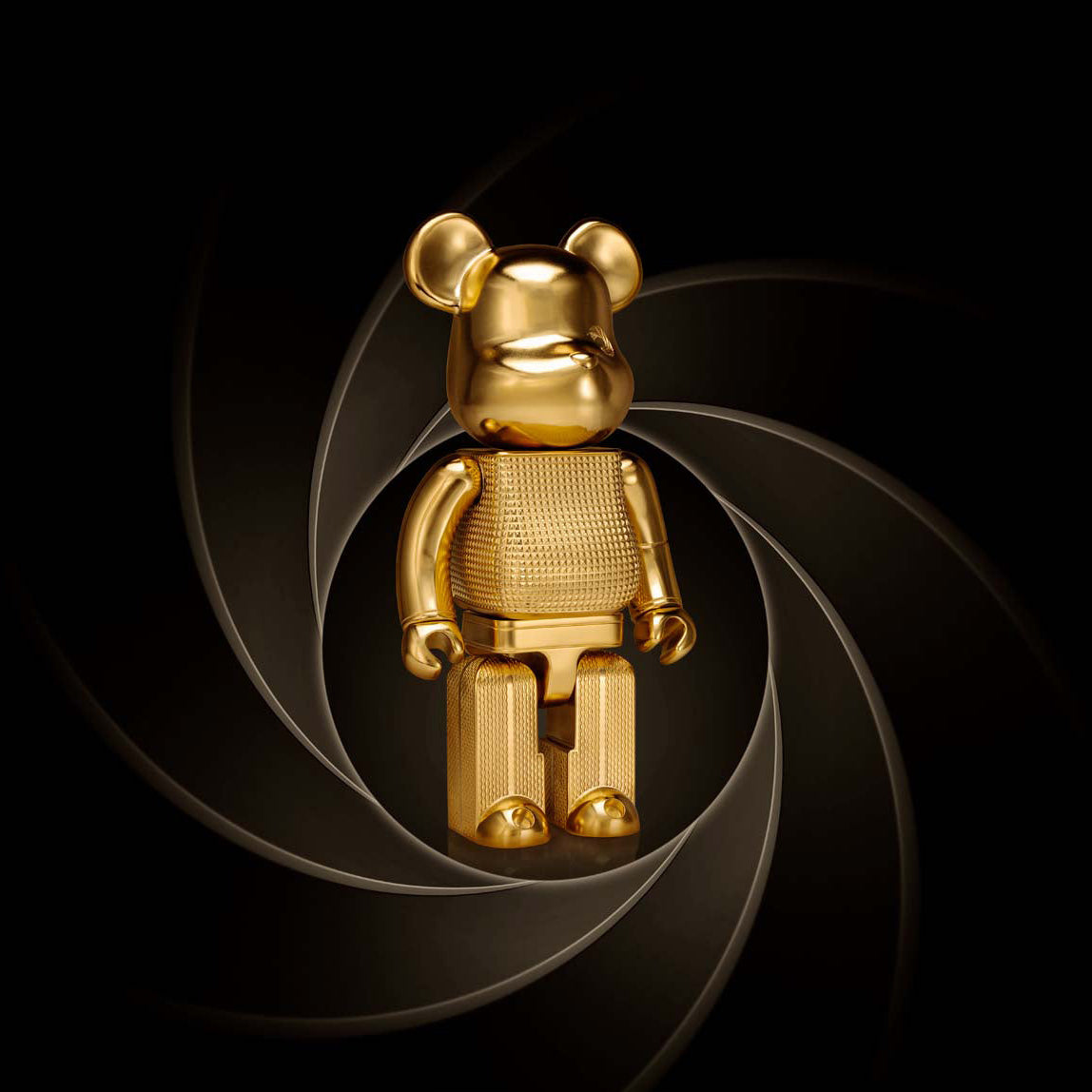 James Bond Be@rbrick x Royal Selangor 400% Figure - The Man With The Golden Gun Edition – By Medicom Toy (Pre-order) 007Store