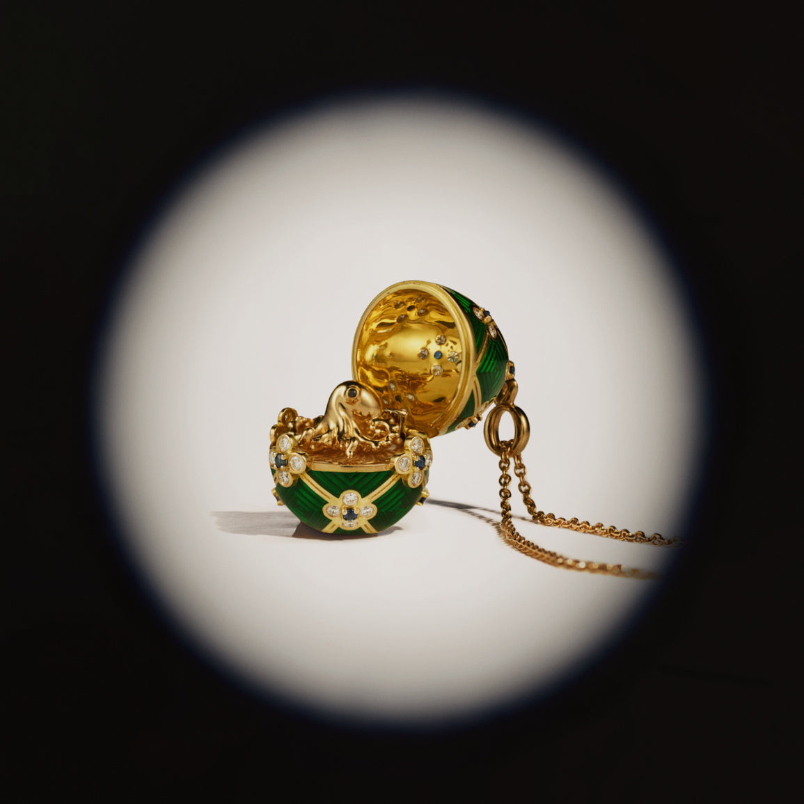 Fabergé x 007 Octopussy Egg Surprise Locket - Special Edition (Copy) 007Store