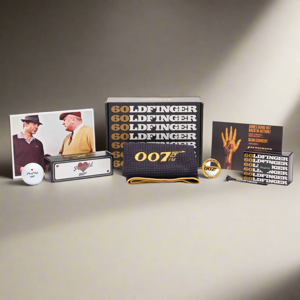 James Bond Golf Gift Set - Goldfinger Edition - By Penfold