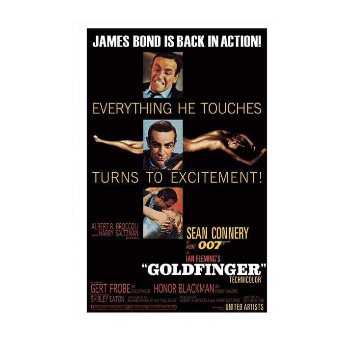 Goldfinger Postcard 007Store