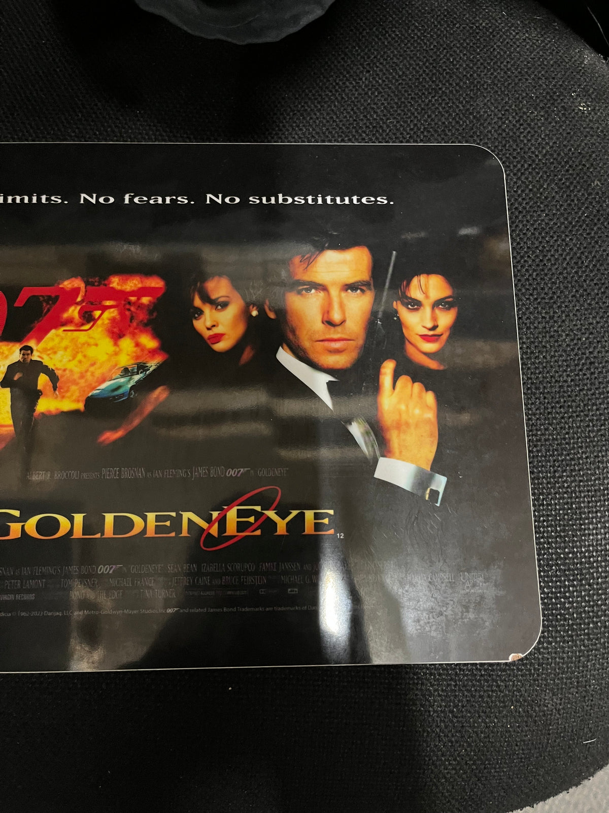James Bond Placemat - GoldenEye Edition (Outlet Item)