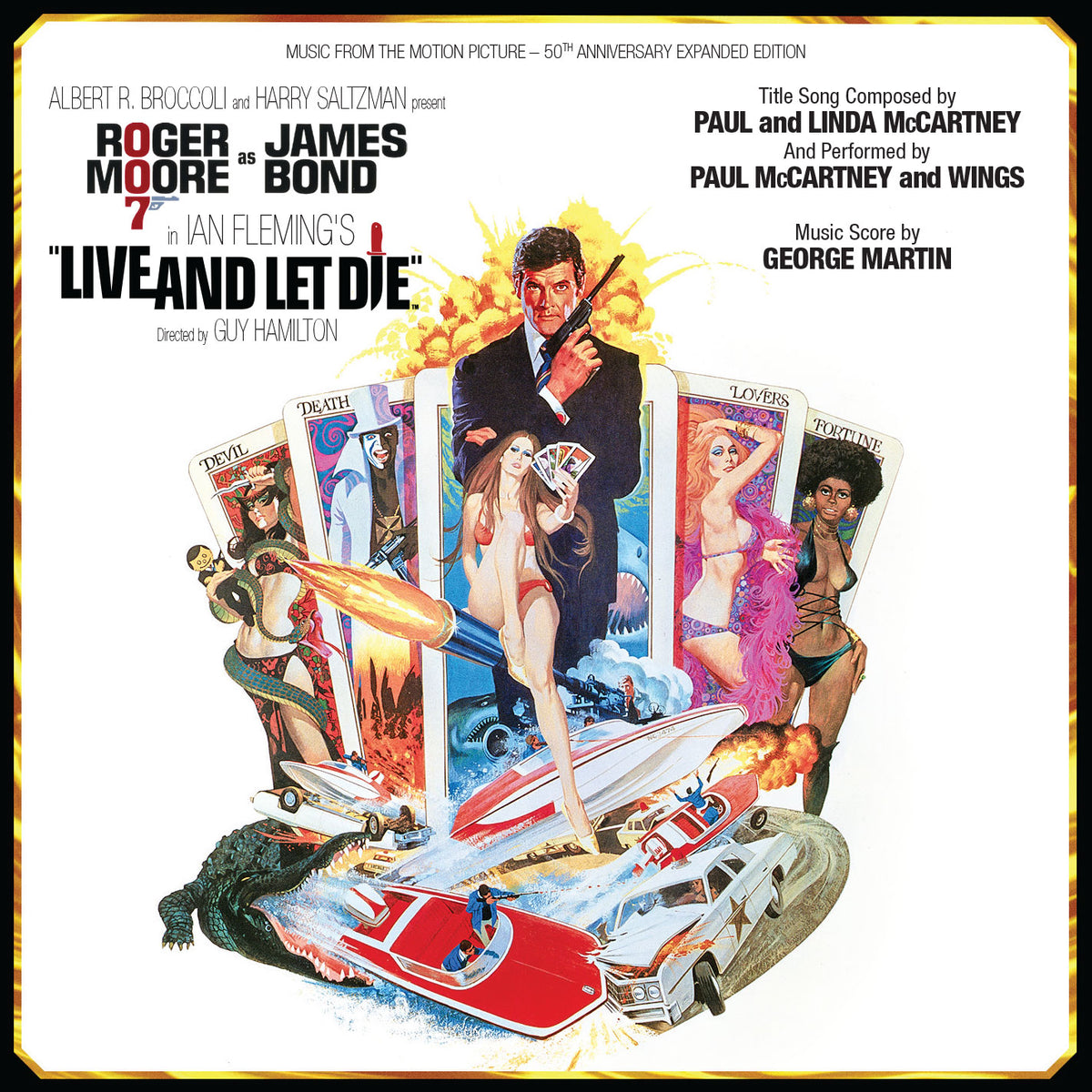 James Bond – „Leben und sterben lassen“ – Soundtrack-Doppel-CD-Set – Erweiterte, remasterte 50. Jubiläumsausgabe