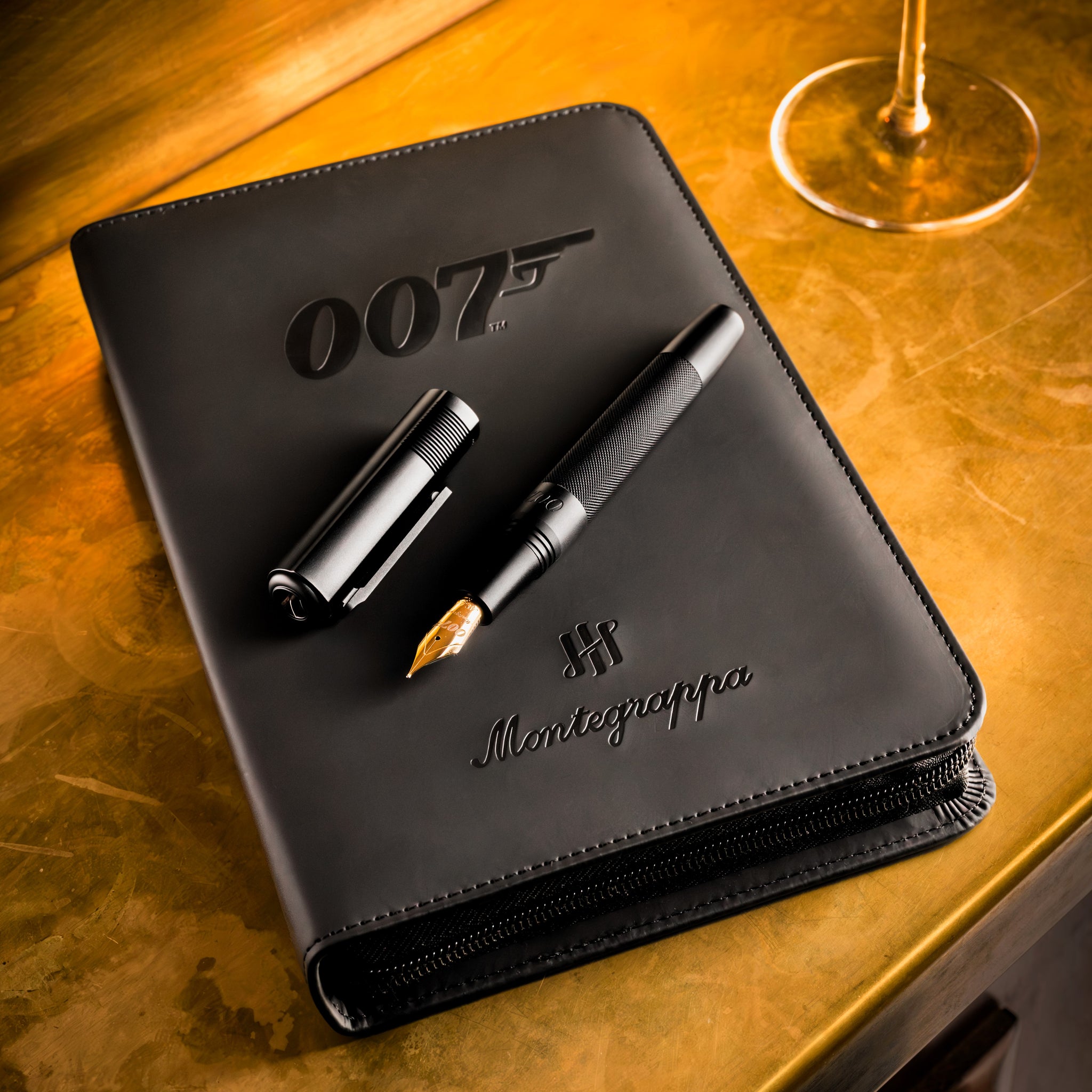 Exploding Pen 007 James Bond 007 Black Edition Fountain Pen By Montegrappa | 007Store