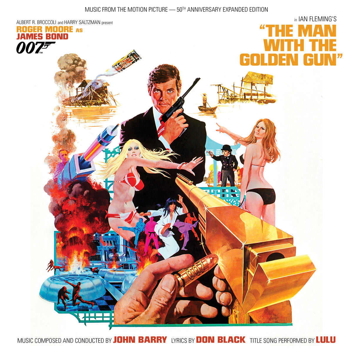 James Bond The Man With The Golden Gun Soundtrack Double CD Set - 50th Anniversary Expanded Remastered Edition 007Store