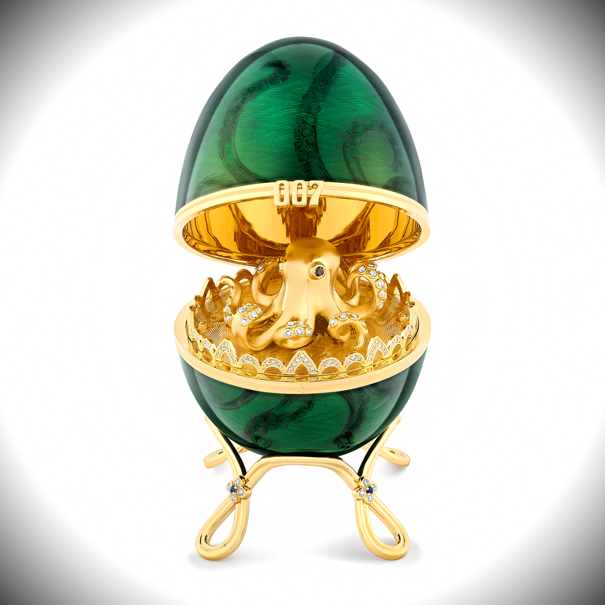 Fabergé x 007 Octopussy Egg Objet - Numbered Edition