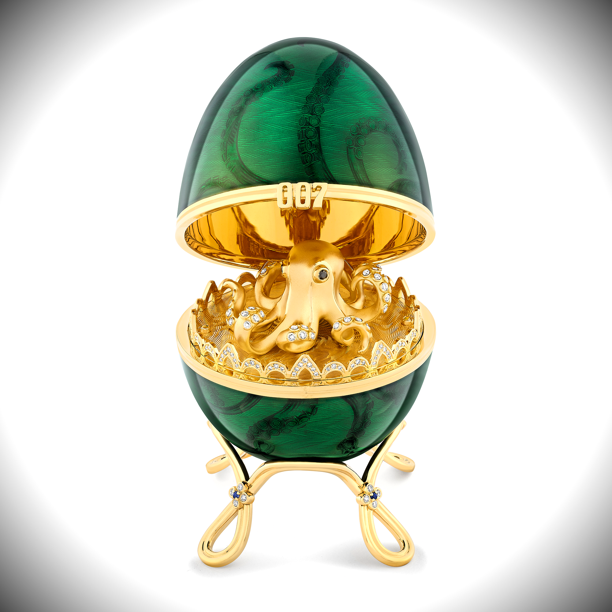 Fabergé x 007 Octopussy Egg Objet - Numbered Edition