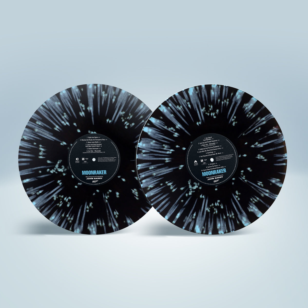 James Bond Moonraker Soundtrack 12" Double Vinyl LP - Exclusive Deep Space Edition (Pre-order)