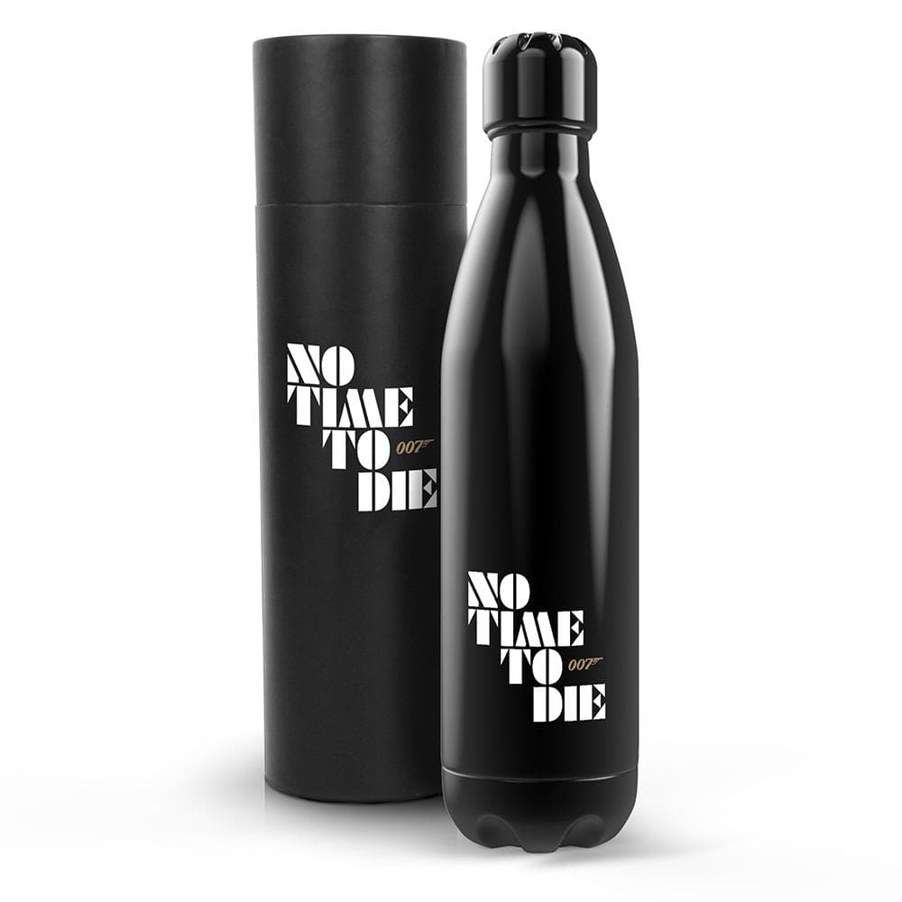 James Bond Hot &amp; Cold Water Bottle (500ml) - No Time To Die Edition 007Store