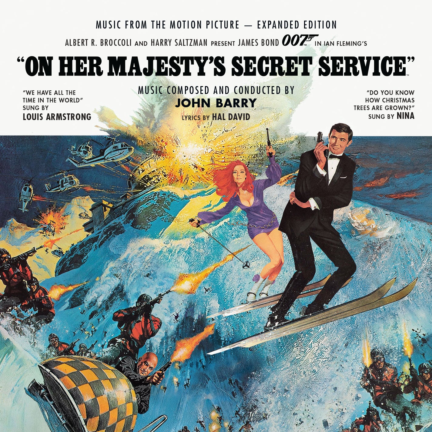 James Bond On Her Majesty's Secret Service Soundtrack Double CD Set -  Expanded Remastered Edition 007Store
