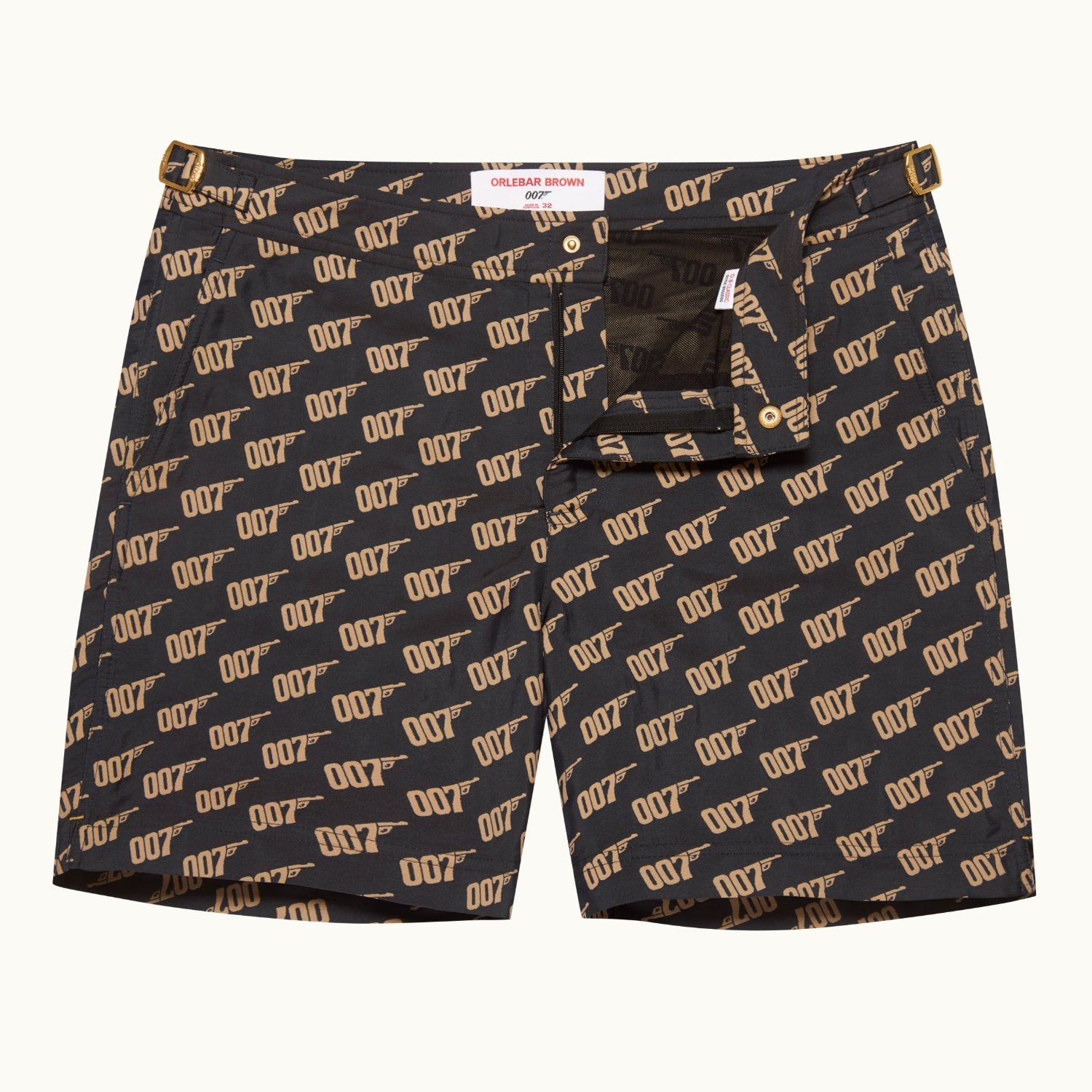 James Bond 007 Monogram Swim Shorts - By Orlebar Brown (Pre-order) 007Store