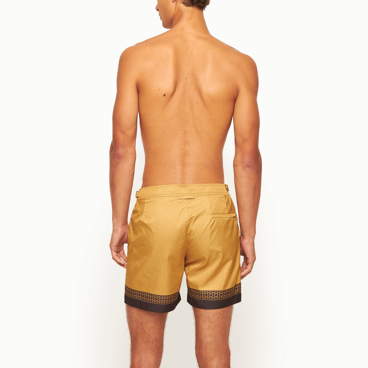 James Bond Gold Swim Shorts - By Orlebar Brown (Pre-order) 007Store