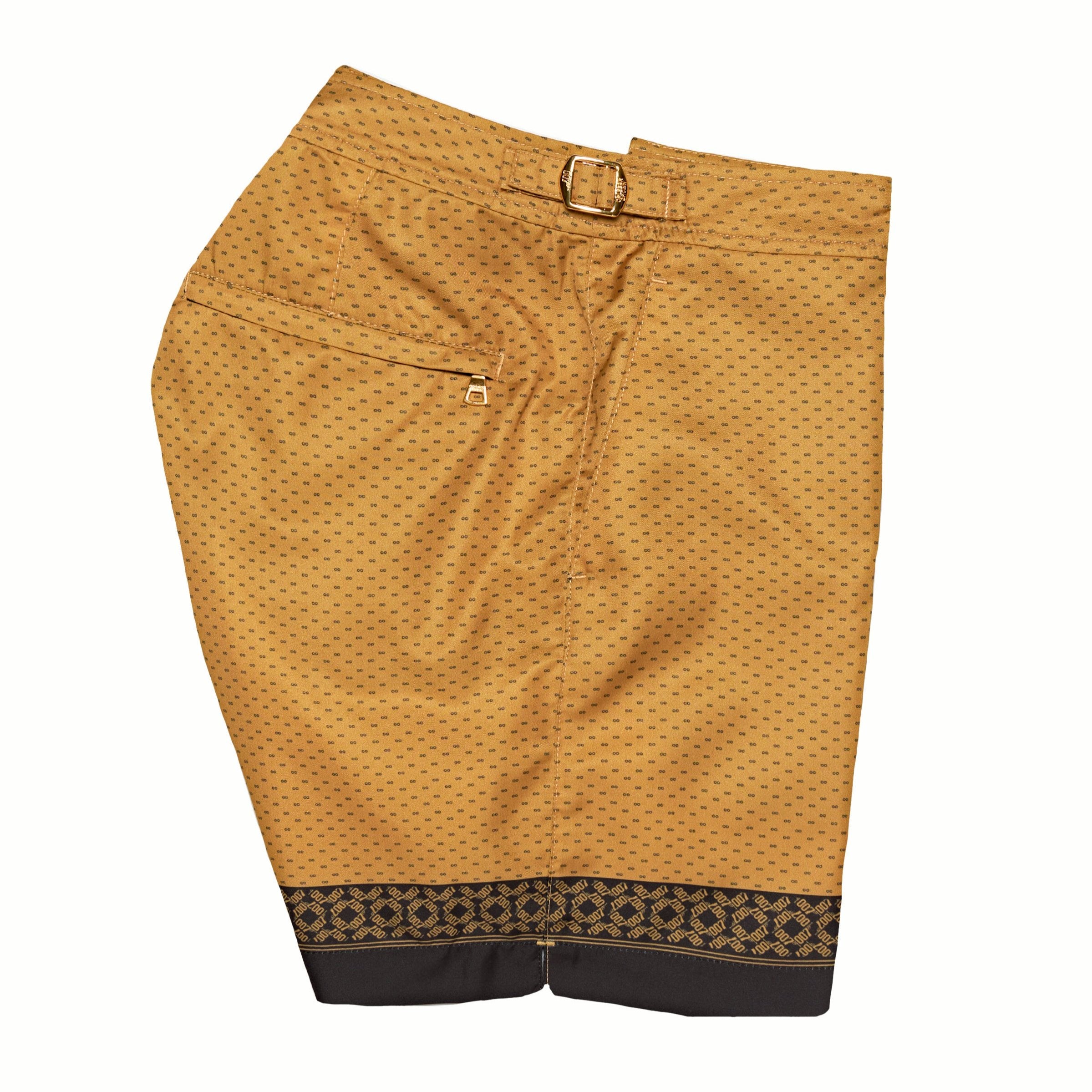 James Bond Gold Swim Shorts By Orlebar Brown | 007Store