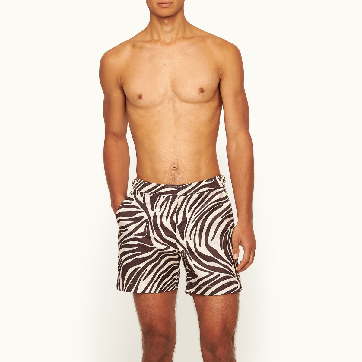 James Bond Zebra Swim Shorts - By Orlebar Brown (Pre-order) 007Store