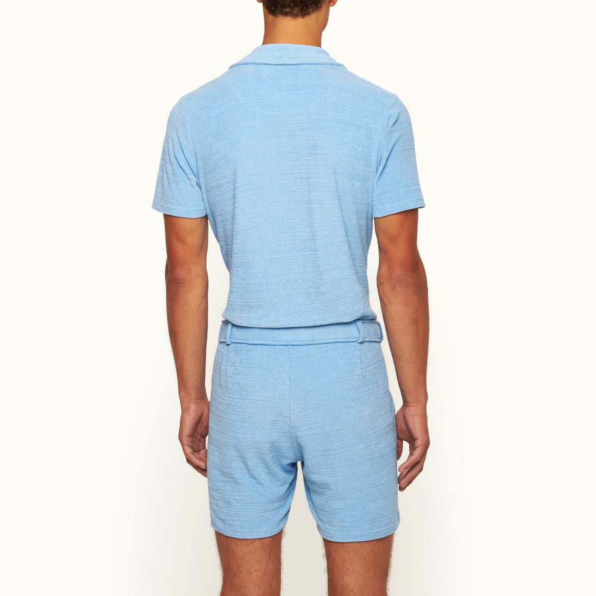 James Bond Goldfinger Onesie - Riviera Blue Edition - By Orlebar Brown (Pre-order) 007Store