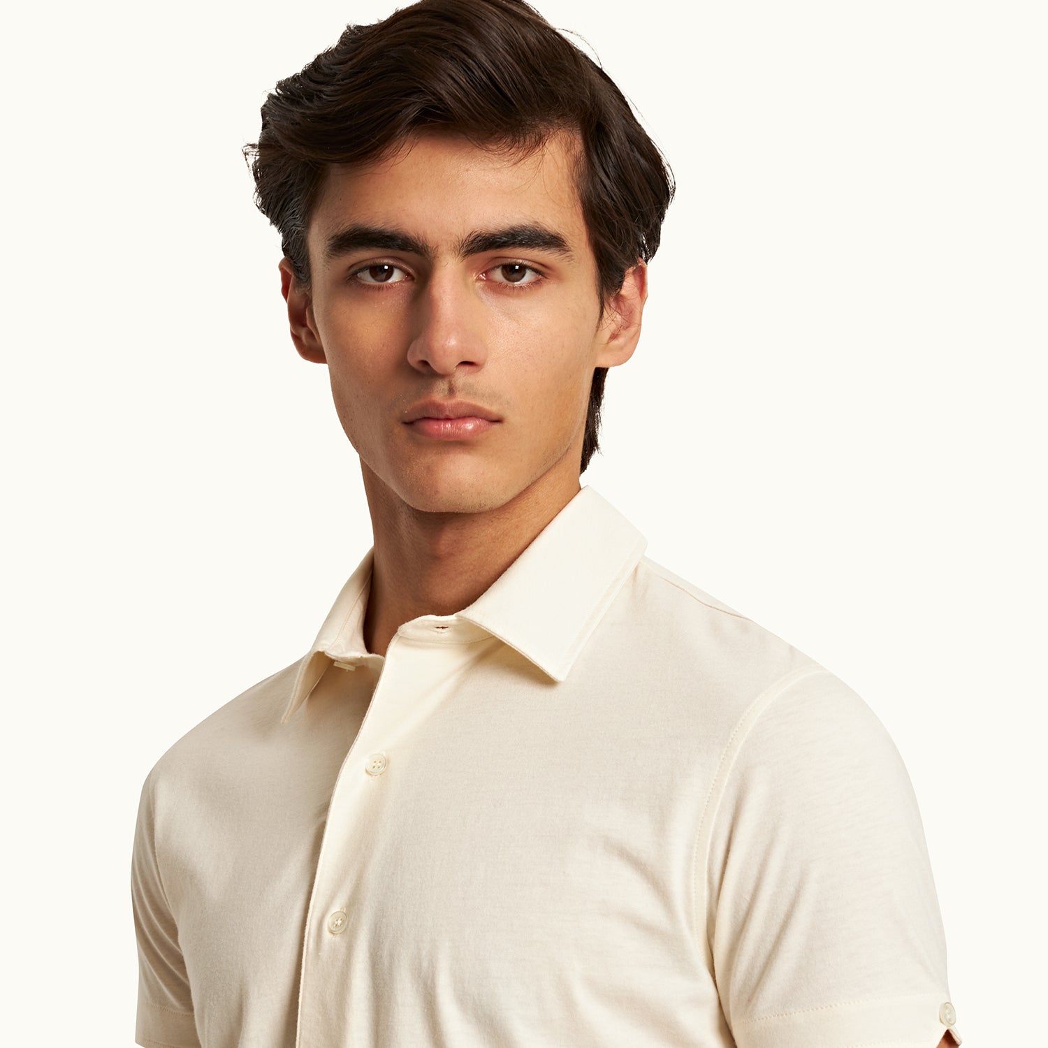 bond dress shirt James Bond Style 100% Cotton Solid White Snap Tabbed Loop Collar Dress Shirt Men's/ Collar / Skyfall's, Tom Ford, Celebrity Outfit Style